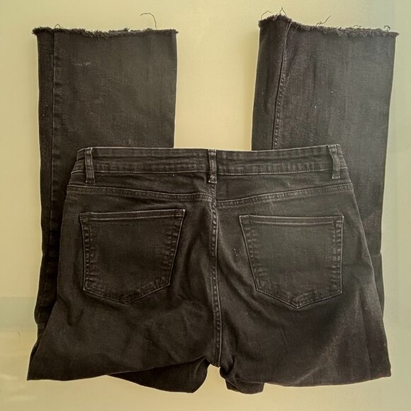 ZARA TRAFALUC DENIM COLLECTION & Size 12 100% Cotton - Picture 3 of 10